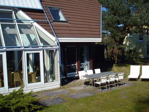 Terasse vom Ferienhaus Am Meer - Zingst